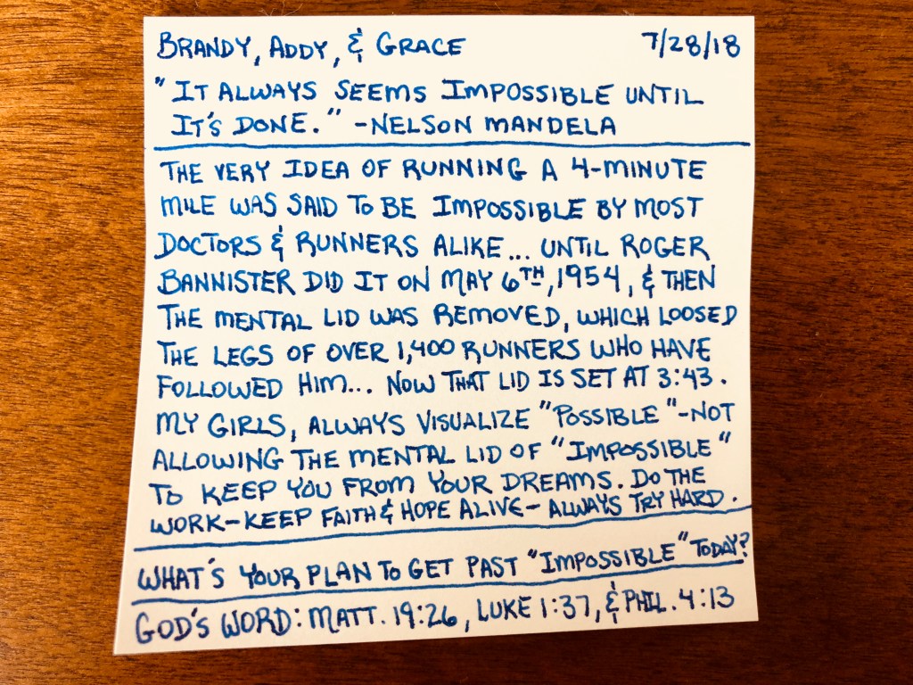 Getting Past “Impossible”