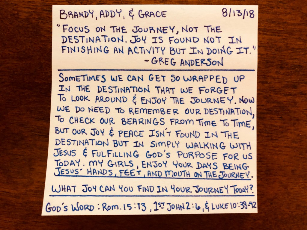 Joy & Peace In The&nbsp;Journey