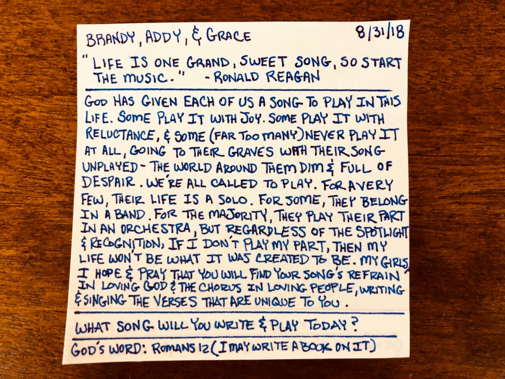 Play Your Song&nbsp;Today