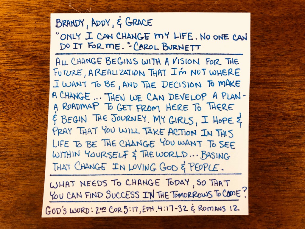 Saying “Amen” By Picking Up The&nbsp;Hammer