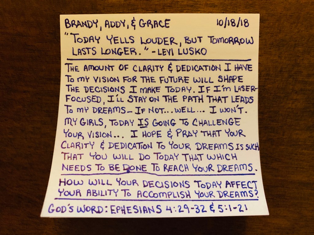 Today YELLS LOUDER, but the Future Lasts&nbsp;Longer