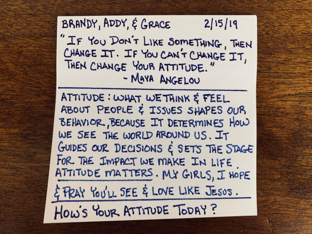 Fix The Problem or Fix Your&nbsp;Attitude